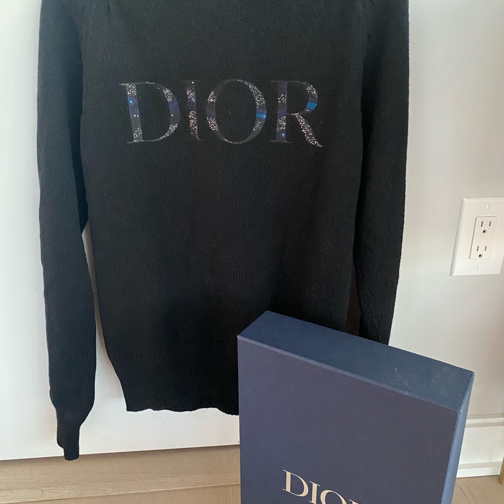 Men’s Black Dior Knit Sweater NWT - limited edition